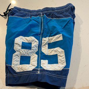 Tommy Hilfiger Board Shorts Swim Surf Trunks Large Spell Out 85 Mens Small
